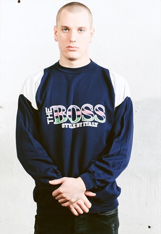 VINTAGE 90S BOSS SWEATSHIRT
