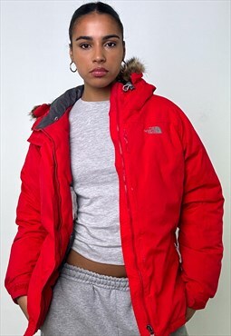 Red y2ks The North Face Hyvent Summit Series Parka Puffer