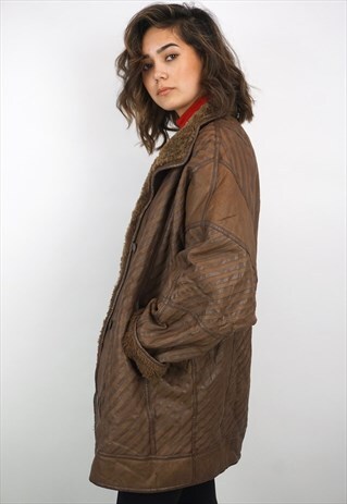 VINTAGE 90'S SHERLING COAT