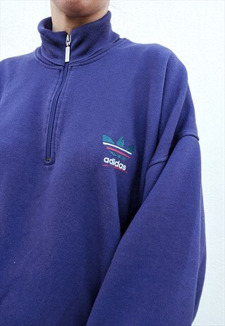 VINTAGE HALF ZIP SWEATSHIRT