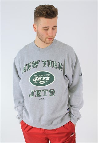 REEBOK NY JETS VINTAGE SPORTS SWEATSHIRT
