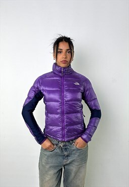 Purple 90s The North Face 800 Summit Series Puffer Jacket