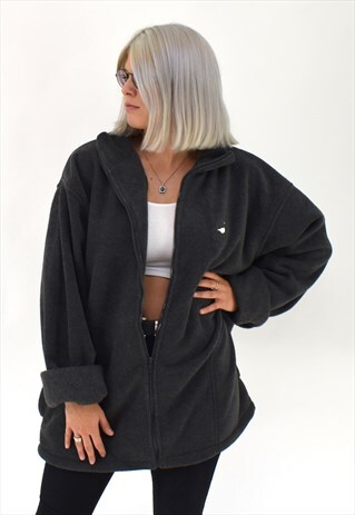 G&G UNISEX CHARCOAL GOOSE FLEECE