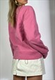 VINTAGE Y2K TOMMY HILFIGER JUMPER SWEATER PINK