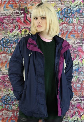VINTAGE COLUMBIA SHELL JACKET/WINDBREAKER BRANDED SPORTSWEAR