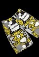STUSSY VINTAGE 'INCREASE THE PEACE' SHORTS W32