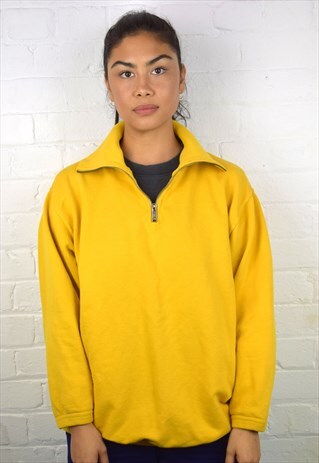 VINTAGE 90'S 1/4 ZIP SWEATSHIRT