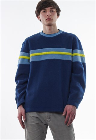 VINTAGE FILA CREW NECK 90S BLUE