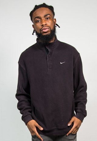 NIKE 90'S VINTAGE BLACK SWEATSHIRT