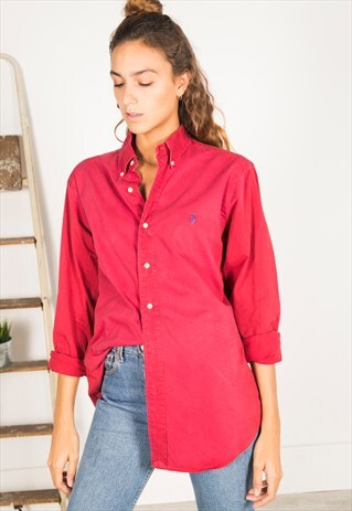 VINTAGE POLO RALPH LAUREN SHIRT / S4110C600