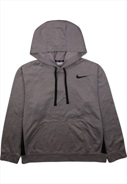 Nike 90's Swoosh Pullover Hoodie Medium Grey