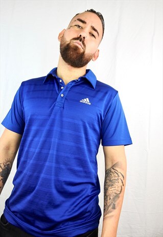 VINTAGE ROYAL BLUE POLO SPORT TEE