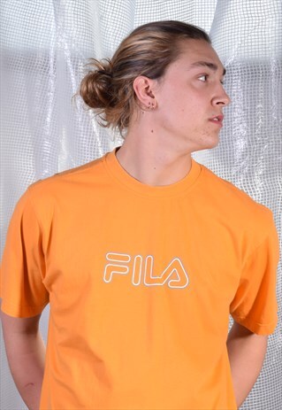 VINTAGE FILA ORANGE TEE