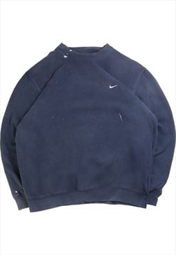 Vintage 90's Nike Sweatshirt Swoosh Heavyweight Crewneck