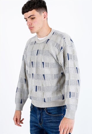 VINTAGE PATTERNED JUMPER K58