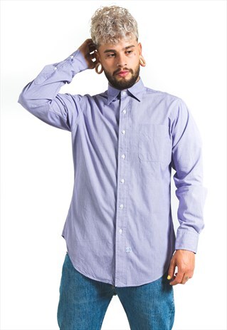 VINTAGE 80S CLASSIC POLO RALPH LAUREN SHIRT / S6509