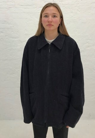 ARMANI FLEECE WOOL JACKET