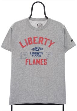 Vintage Russell Athletic Liberty Flames TShirt Womens