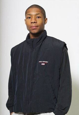 VINTAGE POLO SPORT GILET JACKET