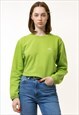 90s Vintage ADIDAS Sweatshirt Green Sweatshirt 19286