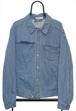 Vintage Levis Denim Shirt Jacket Womens