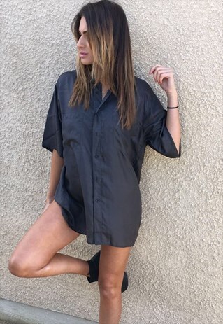 PATTERNED OVERSIZED RETRO VINTAGE UNISEX FESTIVAL SHIRT