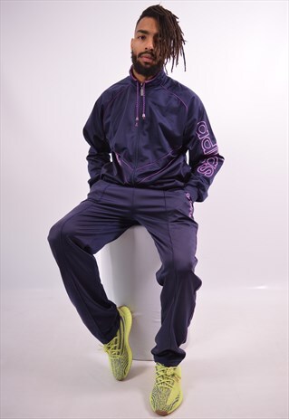 VINTAGE ADIDAS FULL TRACKSUIT PURPLE