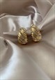 Gold Crystal Earrings