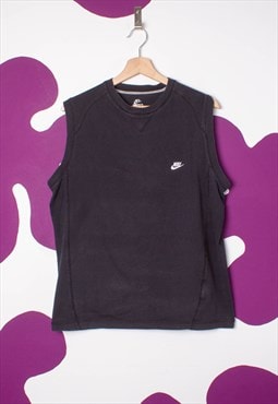 black vintage nike sweater