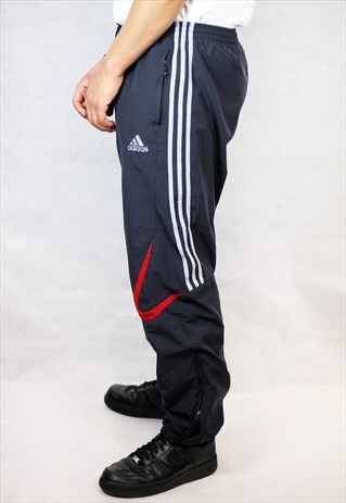 VINTAGE ADIDAS TRACKSUIT BOTTOMS JOGGERS