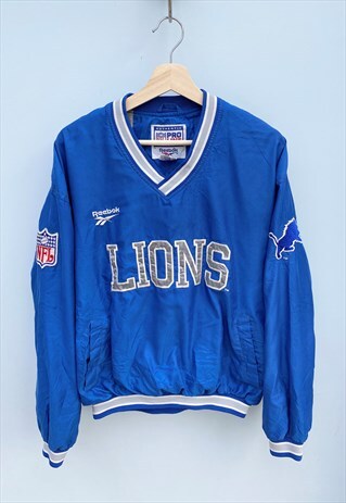 Vintage Reebok NFL Jacket Detroit Lions [M] | Snakeys Vintage | ASOS ...