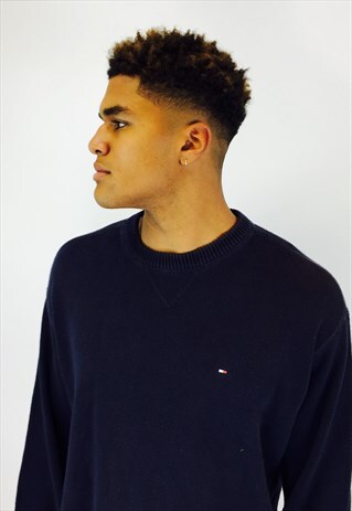 TOMMY HILFIGER 90S COTTON KNIT JUMPER