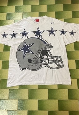 Reebok NFL Dallas Cowboys All Over Print T-Shirt