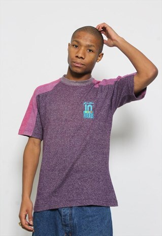 VINTAGE LOTTO PURPLE T-SHIRT