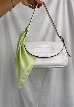 Y2K October Mini Bag Scarf in Yellow