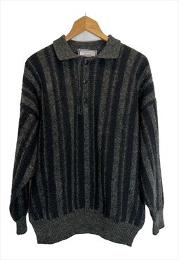 Yves Saint Laurent wool sweater polo