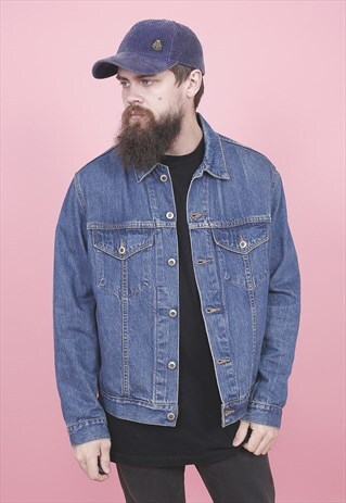 VINTAGE BLUE DENIM JACKET /R7161