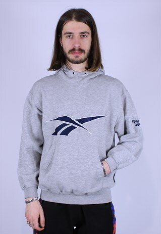REEBOK VINTAGE USA HOODIE BIG LOGO