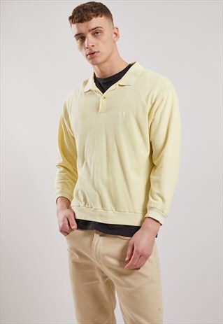 VINTAGE FRED PERRY LONG SLEEVE POLO TOP