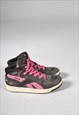 VINTAGE REEBOK BLACK & PINK TRAINERS (UK 5.5) BR2820