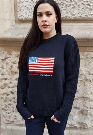VINTAGE KNITWEAR POLO RALPH LAUREN '90 COD 2-28