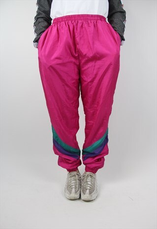 VINTAGE PATTERNED SHELL PANTS