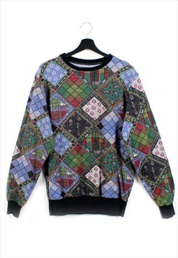 90s 2000s NON SENSE vintage sweatshirt Italy multicolor L