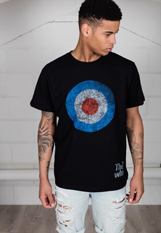 THE WHO DISTRESSED LOGO UNISEX T-SHIRT