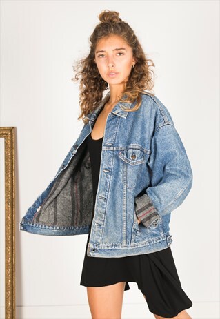 VINTAGE 80S LEVIS ORIGINAL BLANKET JACKET / 1160 / 403
