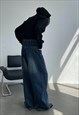 MEN'S RETRO SELF-BELT JEANS A VOL.1