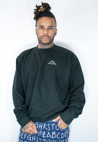 KAPPA EMBROIDED VINTAGE SWEATSHIRT