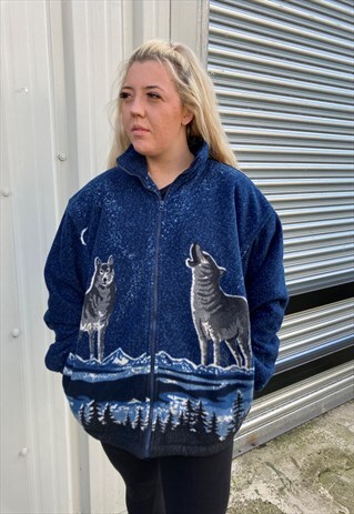 VINTAGE 90'S SIMRAN FLEECE - XL
