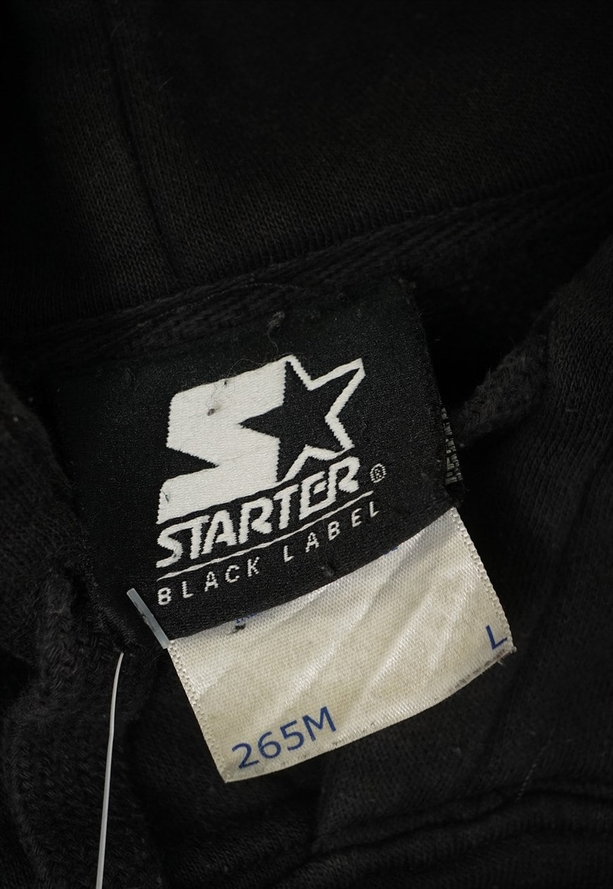 Starter black sale label hoodie