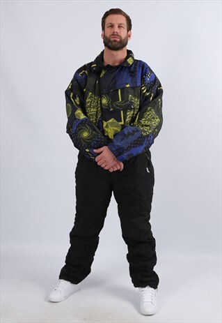 VINTAGE ETIREL FULL SKI SUIT SNOW UK XL 44 - 46" (KVB)